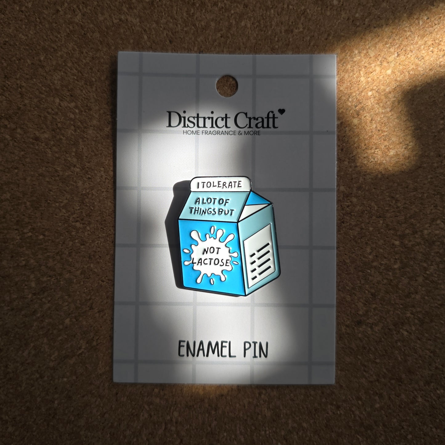 Lactose Intolerant | Enamel Pin